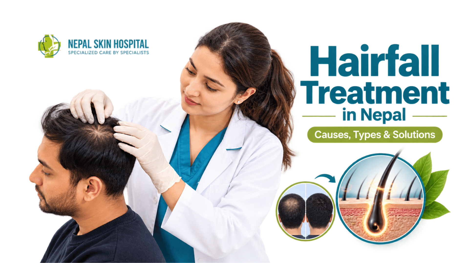 Hairfall treatment in Nepal